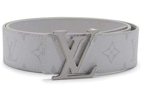 white grey louis vuitton belt|Louis Vuitton belt hologram.